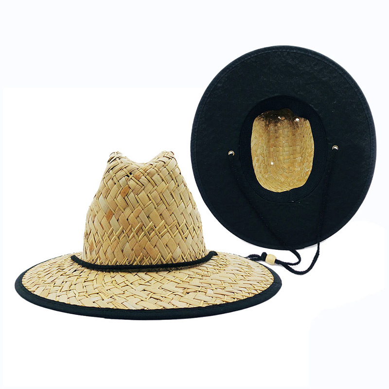 Svart tyg Botten Lifeguard Hat