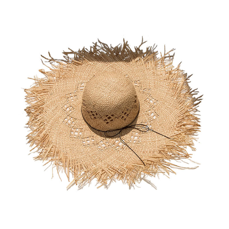 Nyankomst Lady Light Weight Raffia Summer Sun Hat