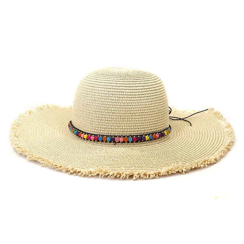 Summer Boho Style Cruise Solhatt för Lady